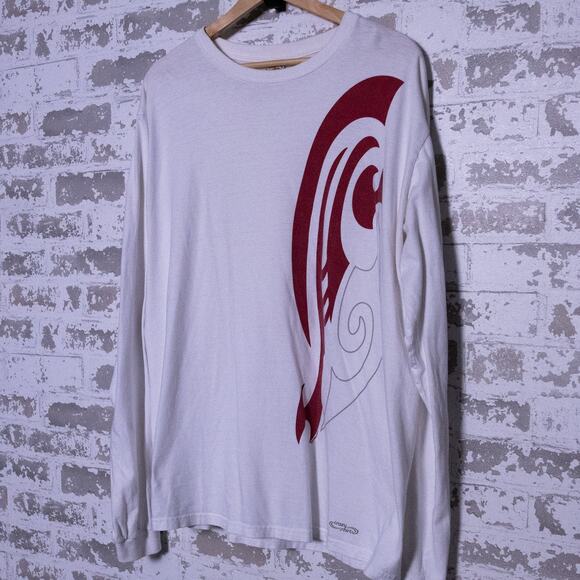 Vintage Tribal Shirt Hawaii Size XL Long Sleeve Y2K - Picture 3 of 6